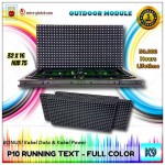 Panel Modul P10 SMD Outdoor Full Color RGB 1/4 SCAN | Maxwell - 32 cm x 16 cm